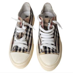 Burberry Jack Vintage Check Low-Top Sneakers